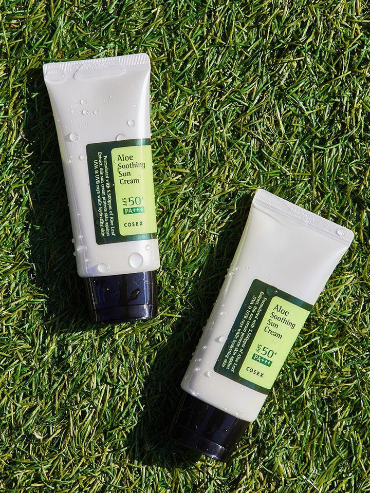 COSRX Aloe Soothing Sun Cream SPF50 | Korean Face Sunscreen