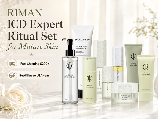 Mature Skin Feeling Dry, Dull, and Less Firm? This RIMAN ICD Expert Ritual Set Gives You a Complete Routine