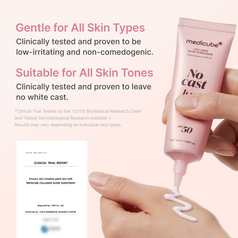 Medicube Glow Collagen Sunscreen SPF 50 | Korean Sunscreen