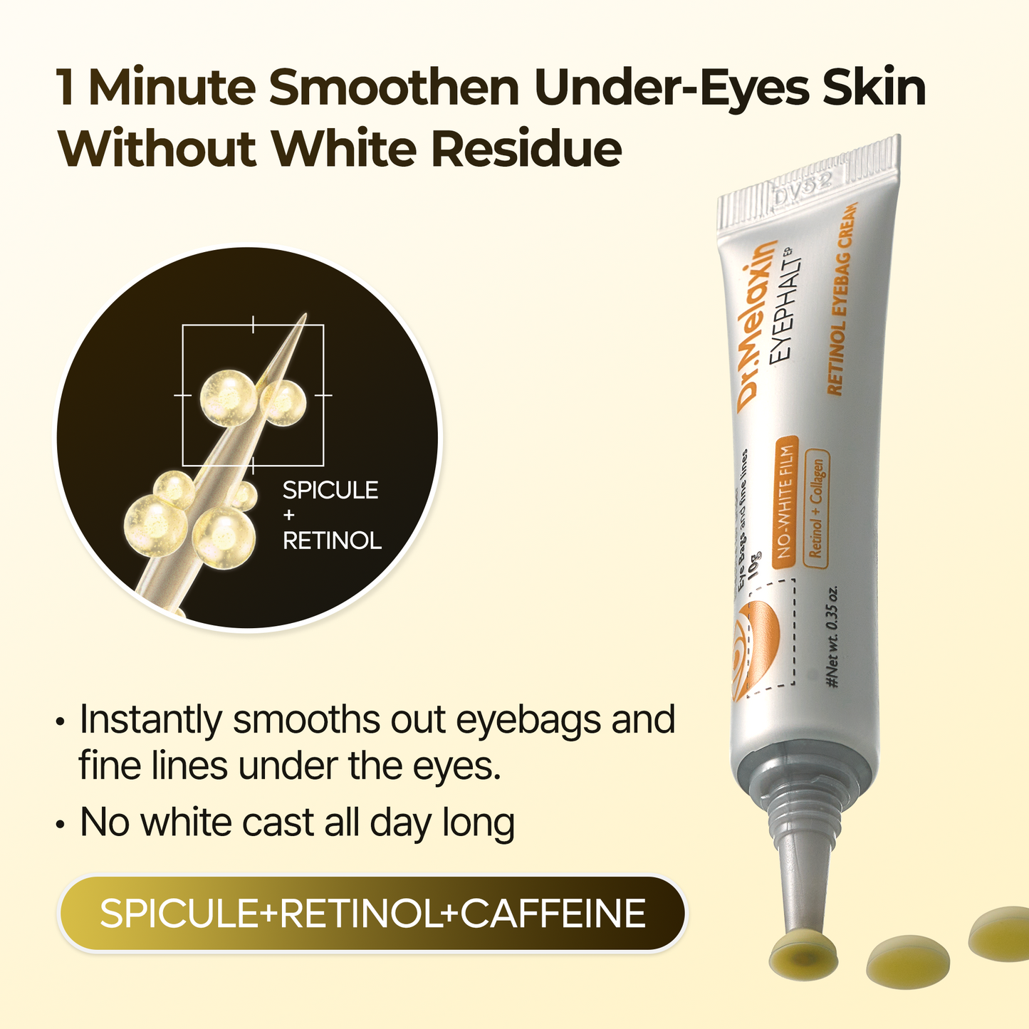 Dr. Melaxin Eyephalt Retinal Eyebag Cream | Korean Eye Cream
