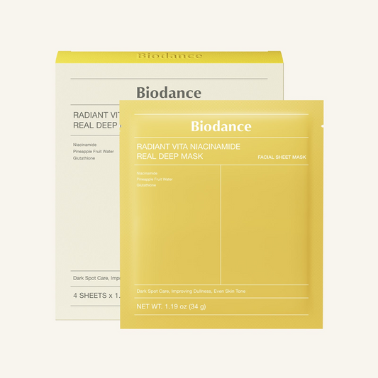 Biodance Radiant Vita Niacinamide Real Deep Mask | Korean Face Mask