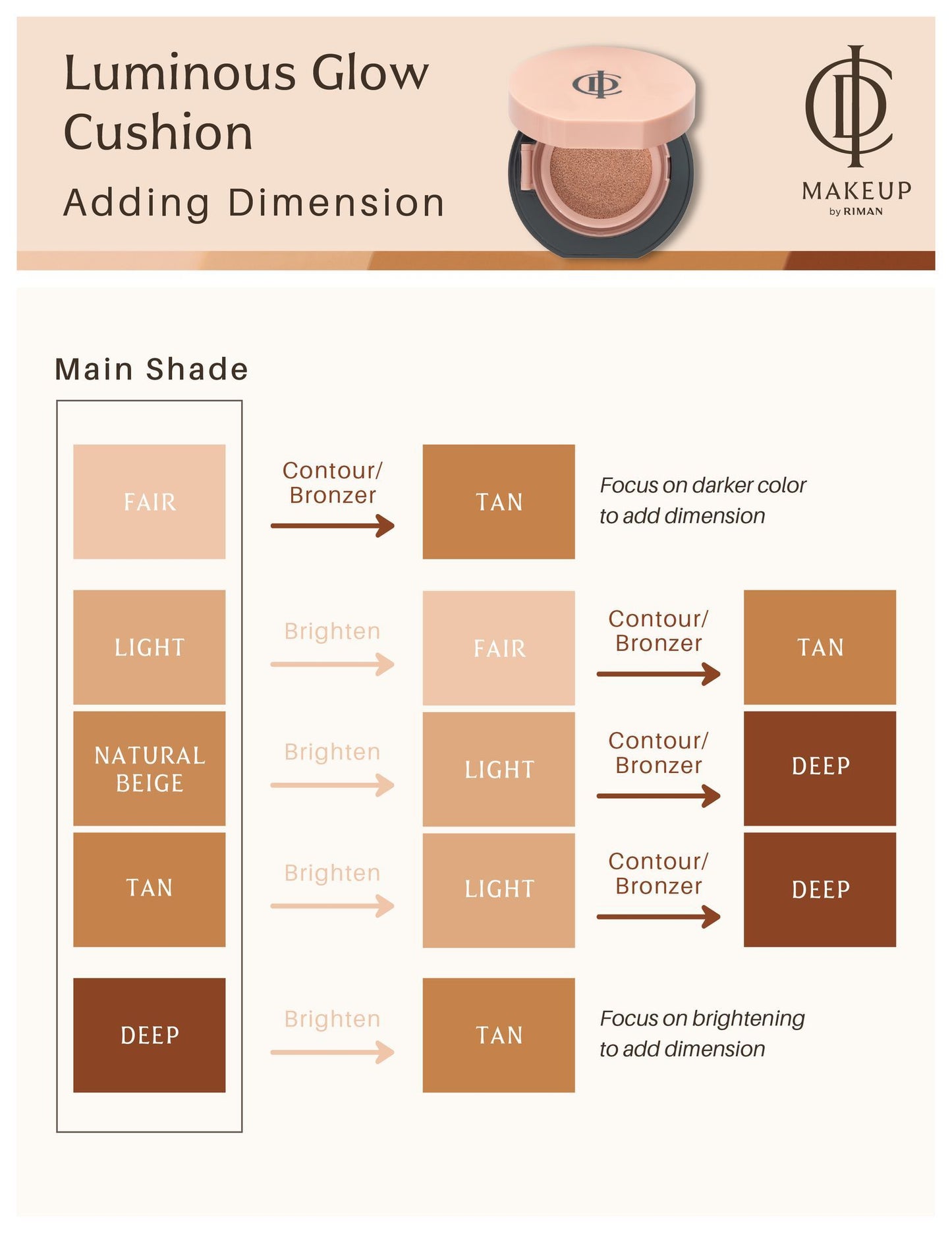 ICD Makeup Luminous Glow Cushion