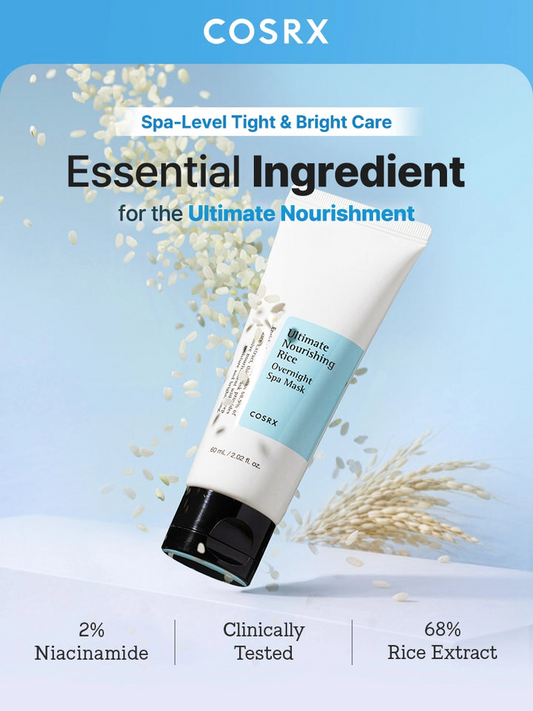 COSRX Ultimate Nourishing Rice Overnight Spa Mask | Korean Face Mask