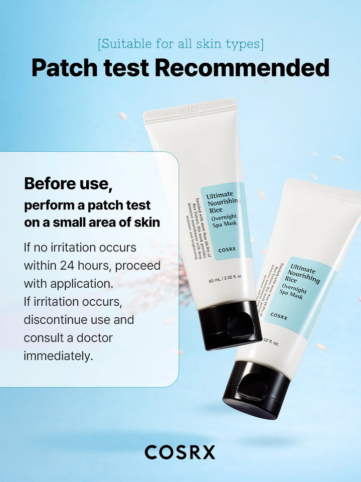 COSRX Ultimate Nourishing Rice Overnight Spa Mask | Korean Face Mask