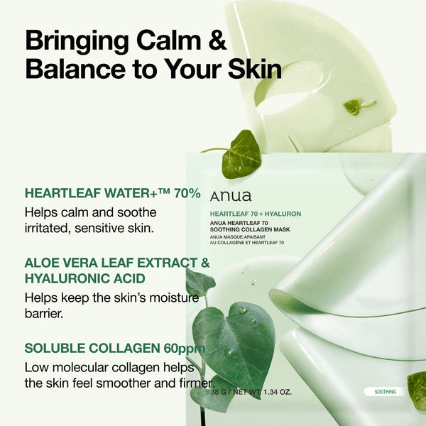 Anua Heartleaf 77 Soothing Mask