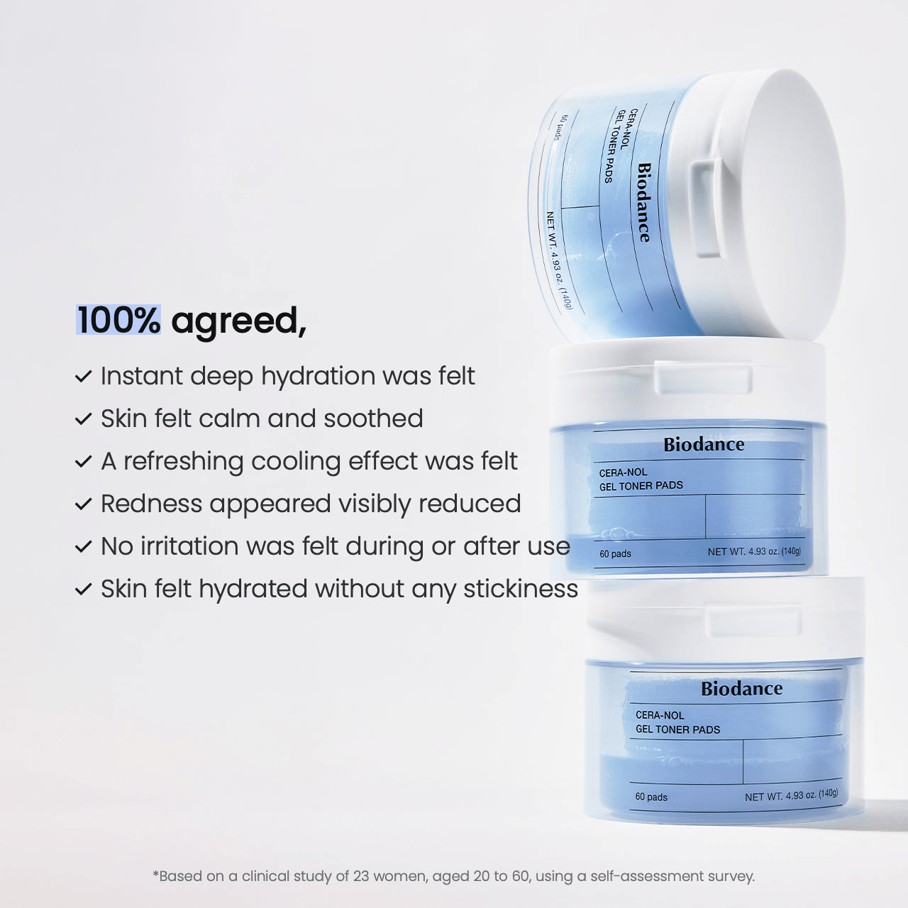 Biodance Cera-nol Gel Toner Pads