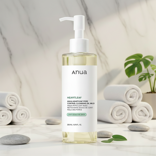 Anua Heartleaf skincare product on a white background