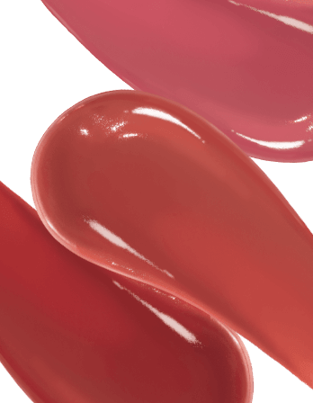 Riman ICD Makeup Butter Lip Tint Semi Matte swatches in shades of red and pink for vibrant lip color.