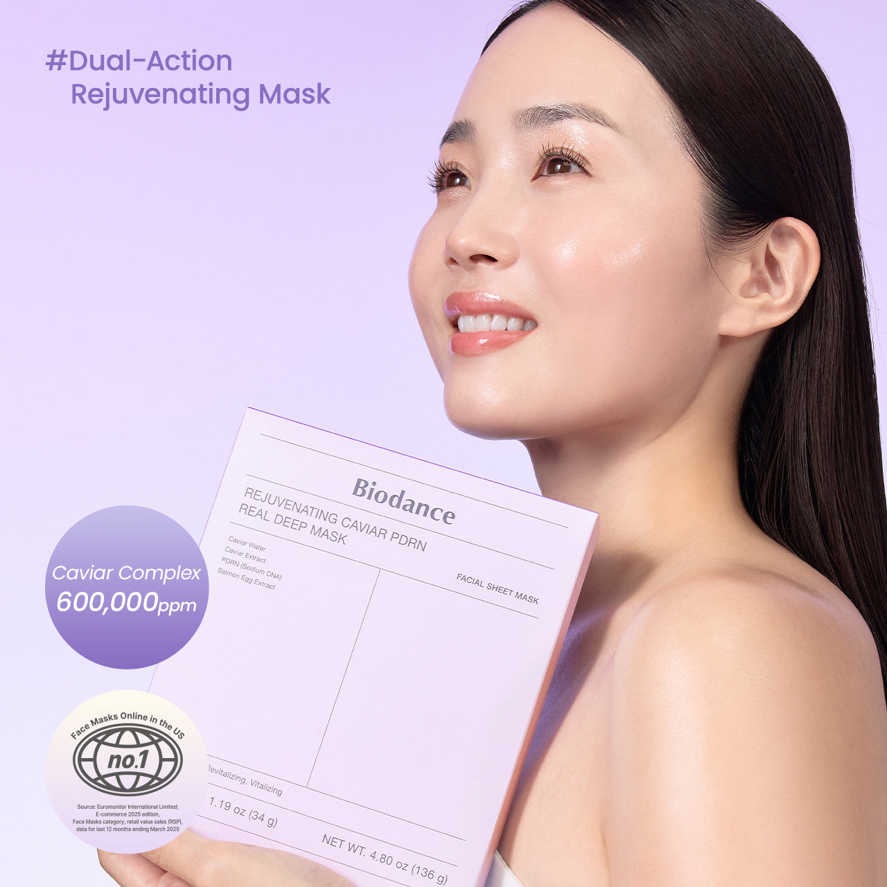 Biodance Rejuvenating Caviar PDRN Real Deep Mask | Korean Face Mask