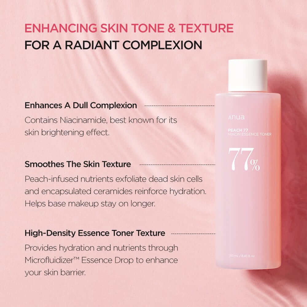 Anua Peach 77 Niacin Essence Toner