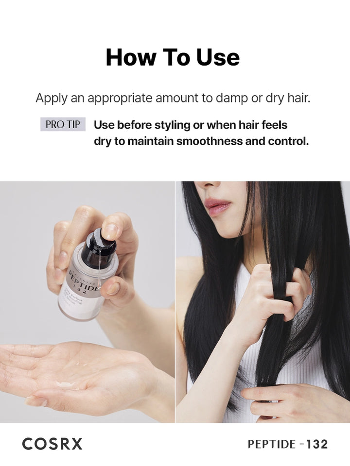 COSRX PEPTIDE-132 Ultra Perfect Hair Bonding Oil Serum | Korean Hair Care