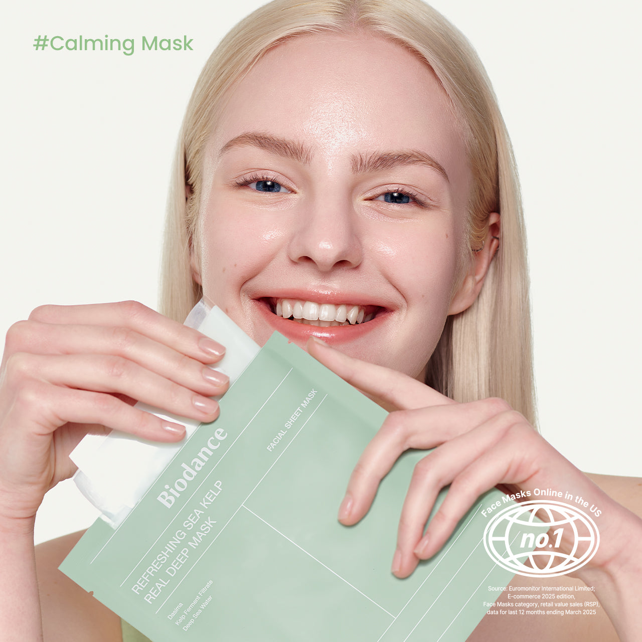 Biodance Refreshing Sea Kelp Real Deep Mask | Korean Face Mask