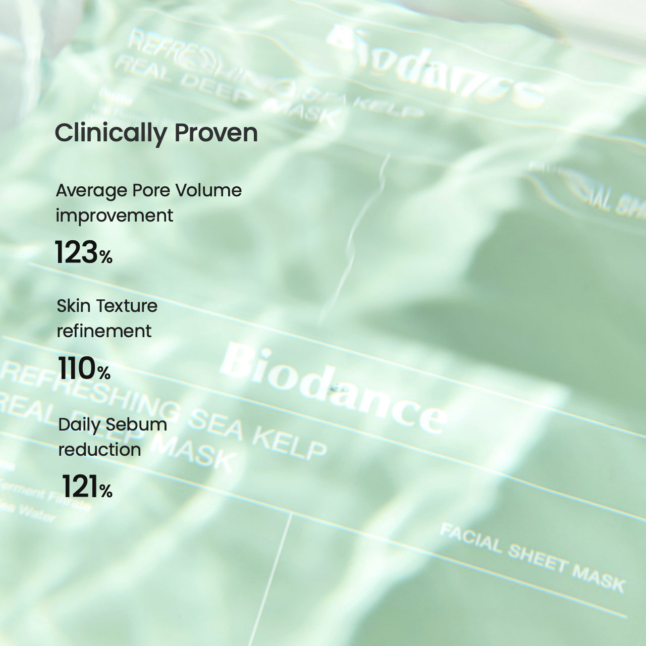 Biodance Refreshing Sea Kelp Real Deep Mask | Korean Face Mask
