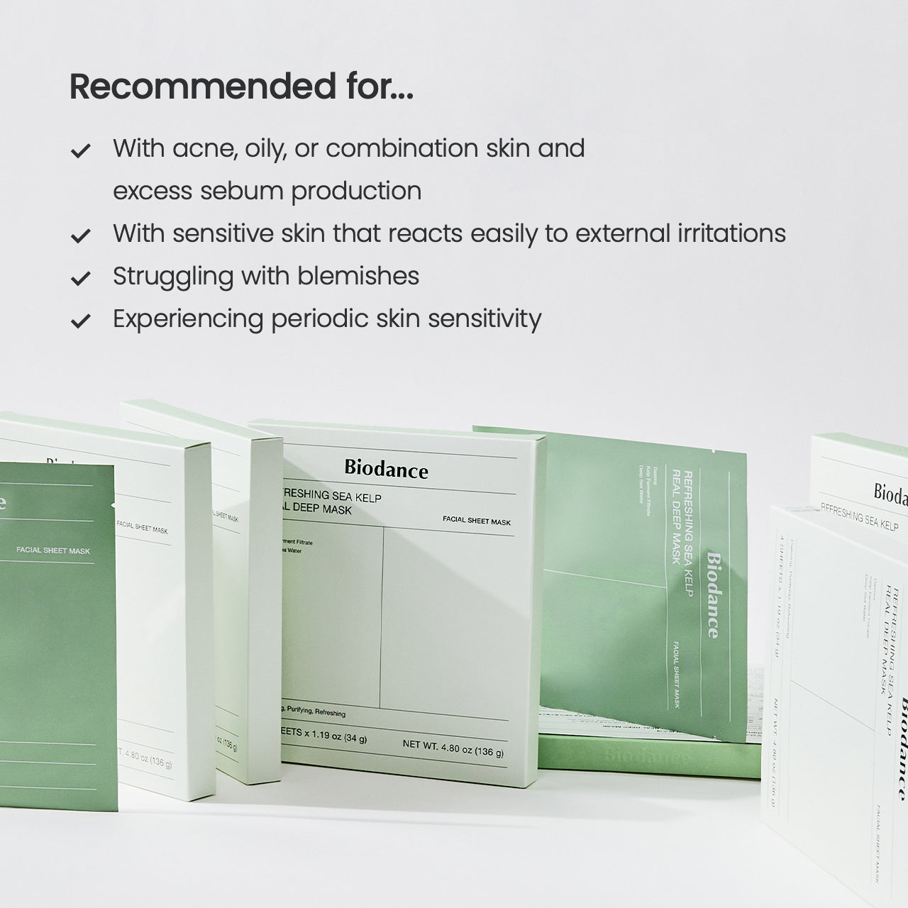 Biodance Refreshing Sea Kelp Real Deep Mask | Korean Face Mask