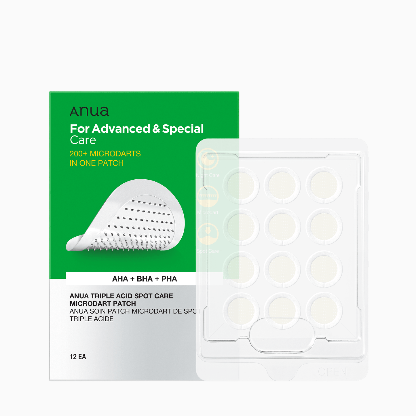 Anua Triple Acid Spot Care Microdart Patch