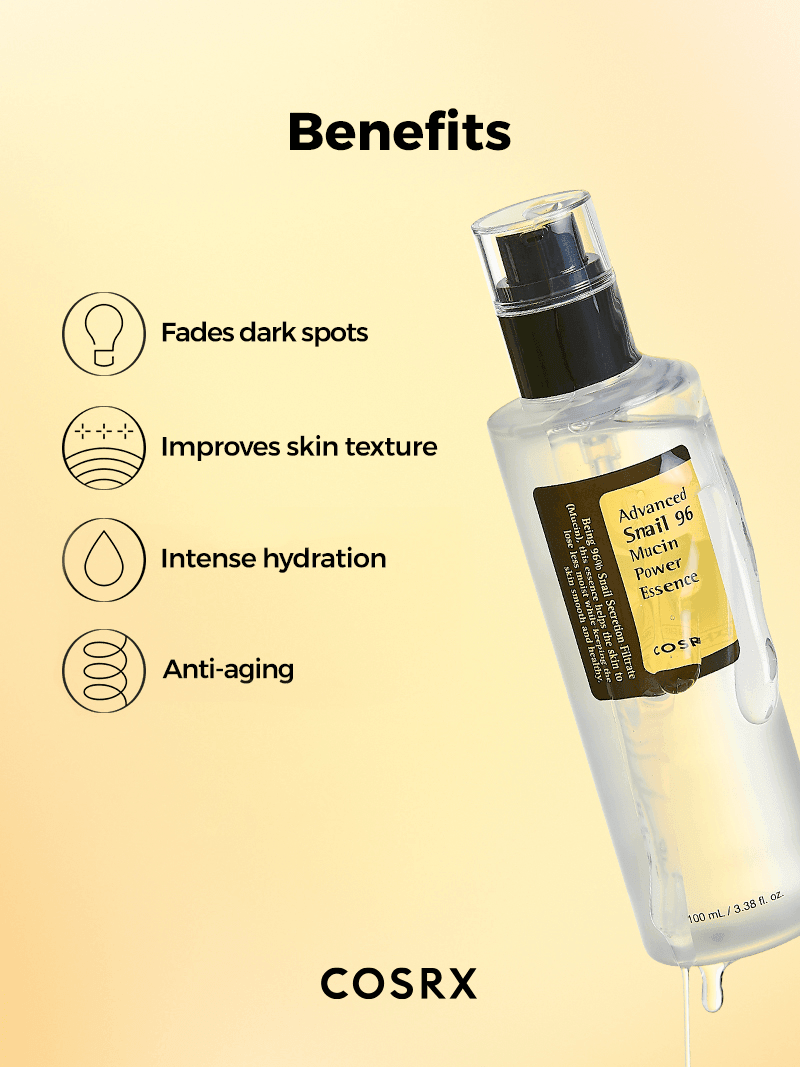 COSRX Advanced Snail 96 Mucin Power Essence | Korean Moisturizer