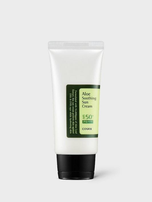 COSRX Aloe Soothing Sun Cream SPF50 | Korean Face Sunscreen