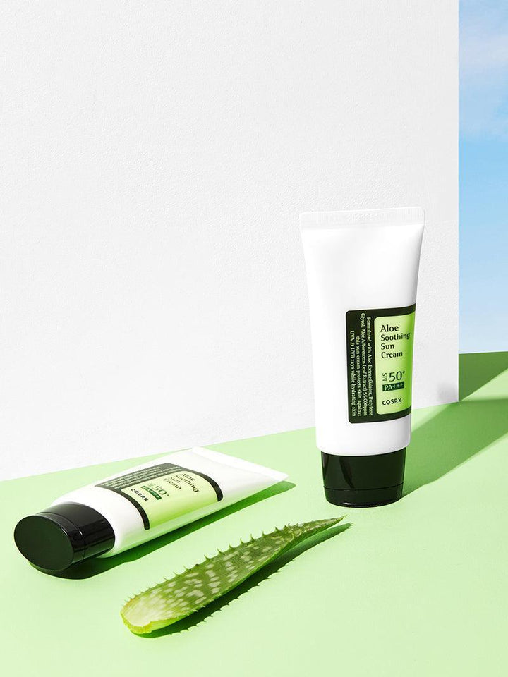 COSRX Aloe Soothing Sun Cream SPF50 | Korean Face Sunscreen