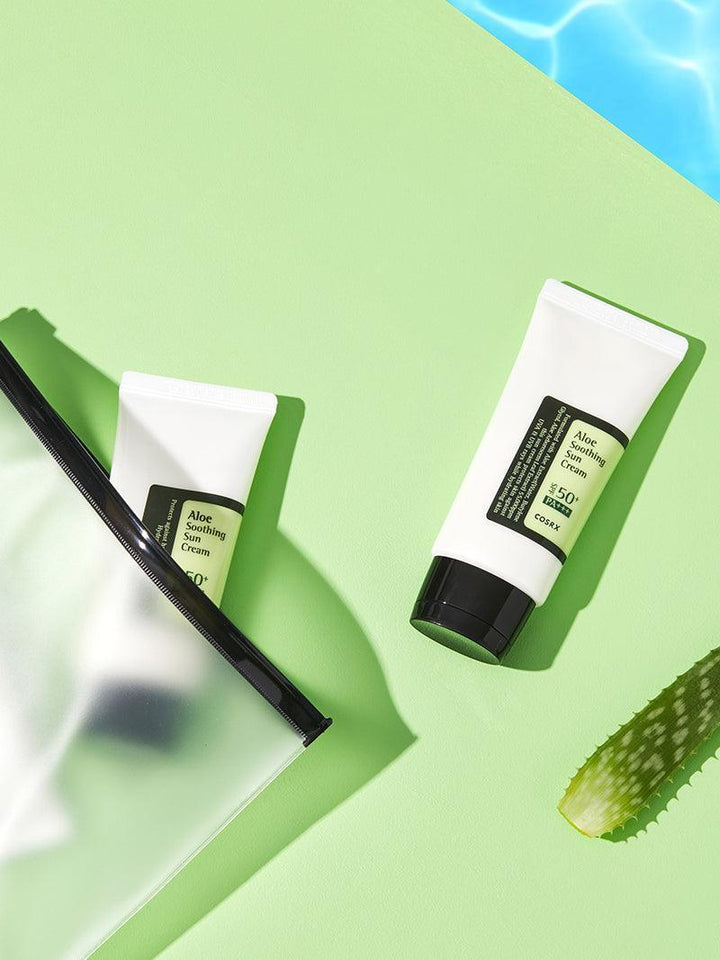 COSRX Aloe Soothing Sun Cream SPF50 | Korean Face Sunscreen