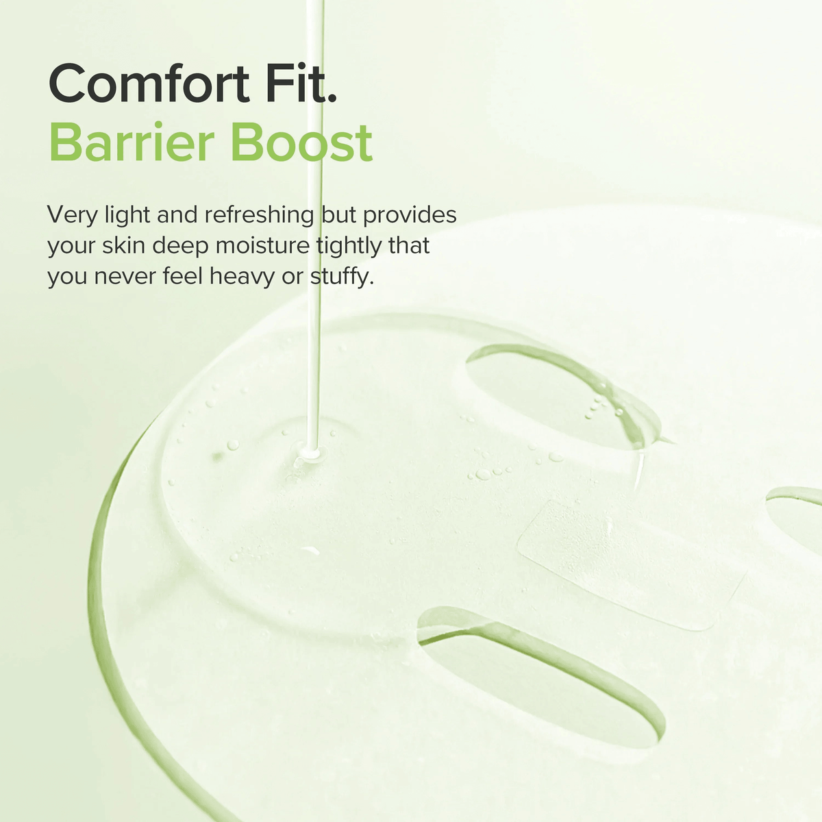 Beauty of Joseon Centella Asiatica Calming Mask providing deep moisture in a refreshing, lightweight sheet mask.
