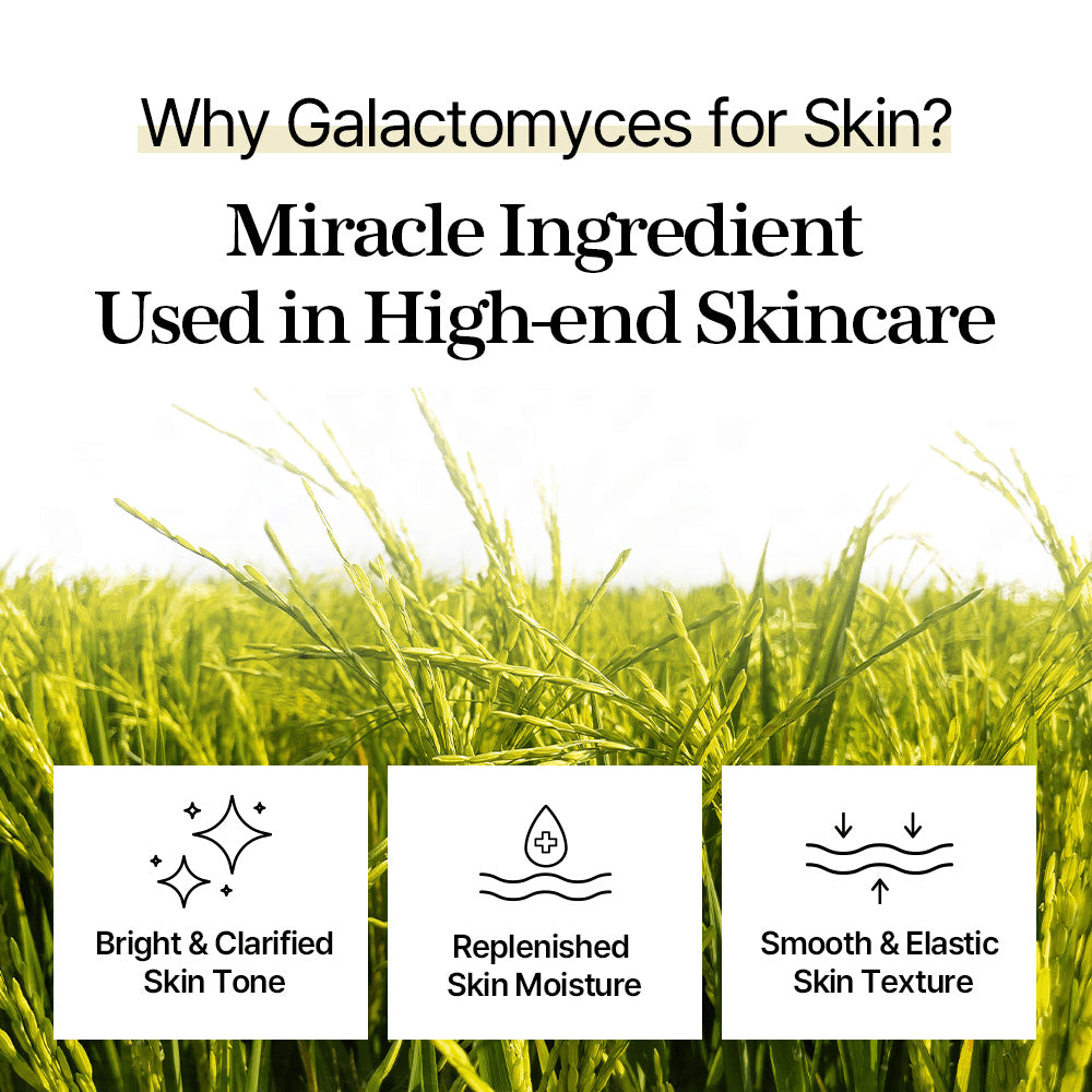 mixsoon Galactomyces Toner Pad benefits highlighting bright skin tone, moisture, and texture.