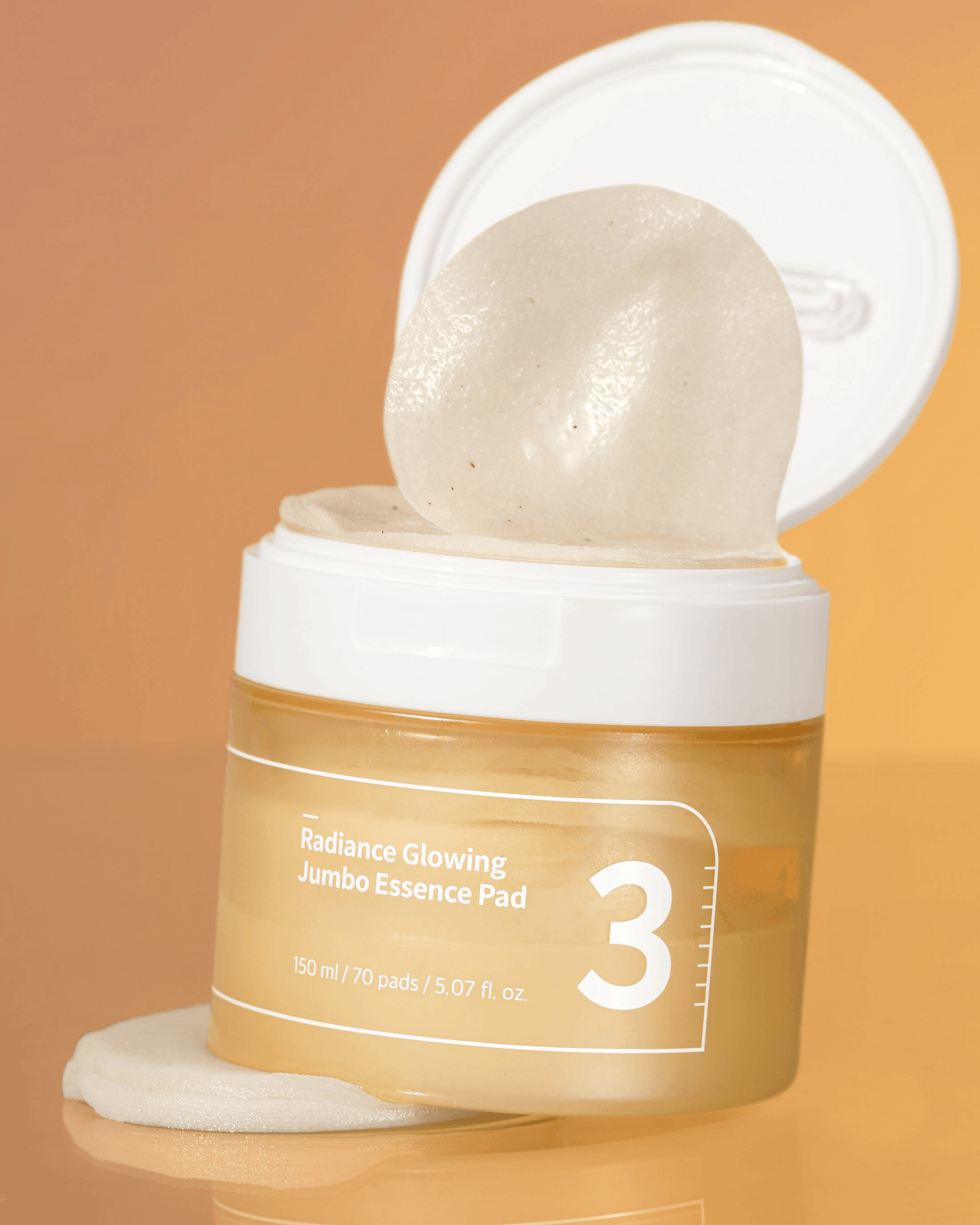 numbuzin No.3 Radiance Glowing Jumbo Essence Pads