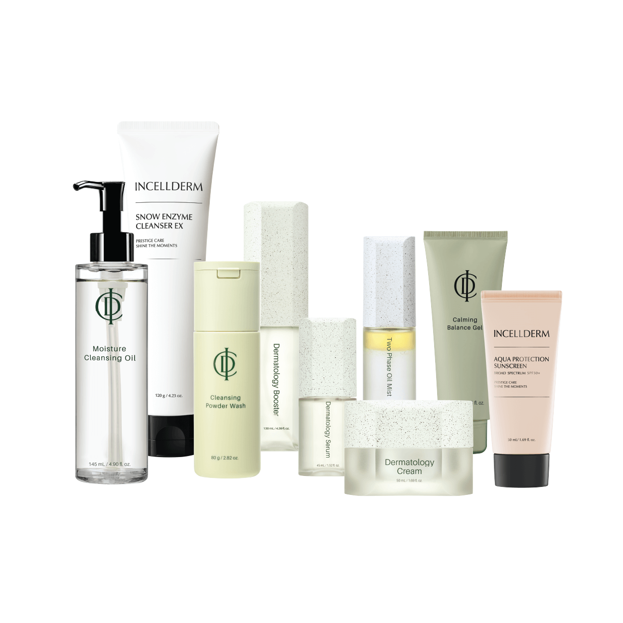 Riman ICD Expert Ritual Set from BestSkinCareUSA.com, featuring nine skincare products for cleansing, hydration, and nourishment.